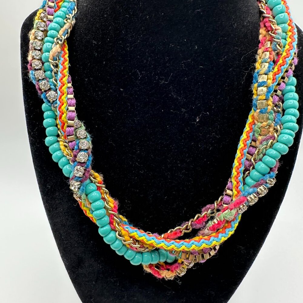 Jade and Jasper Brand “BOHO” multi-color necklace.